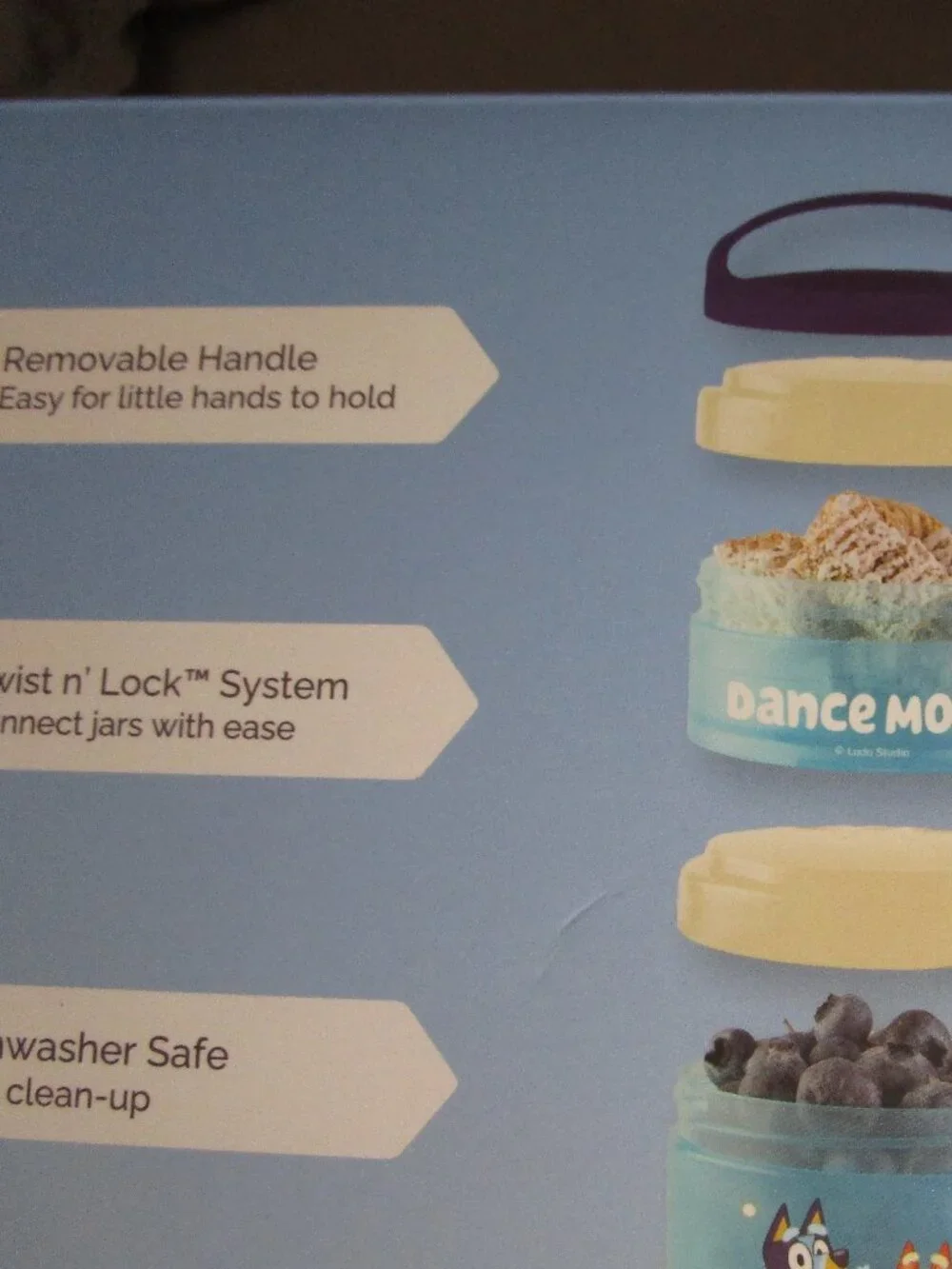 NWT Bluey Snack Stacks